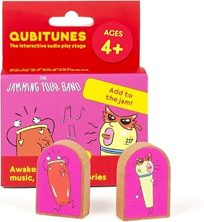 Interactive Audio Play Stage Game | The Jamming Tour Band Expansion Set |Add Vocals & Percussion | Create Sound & Stories | Listen, Learn and Play | Ages 4+ Boys & Girls