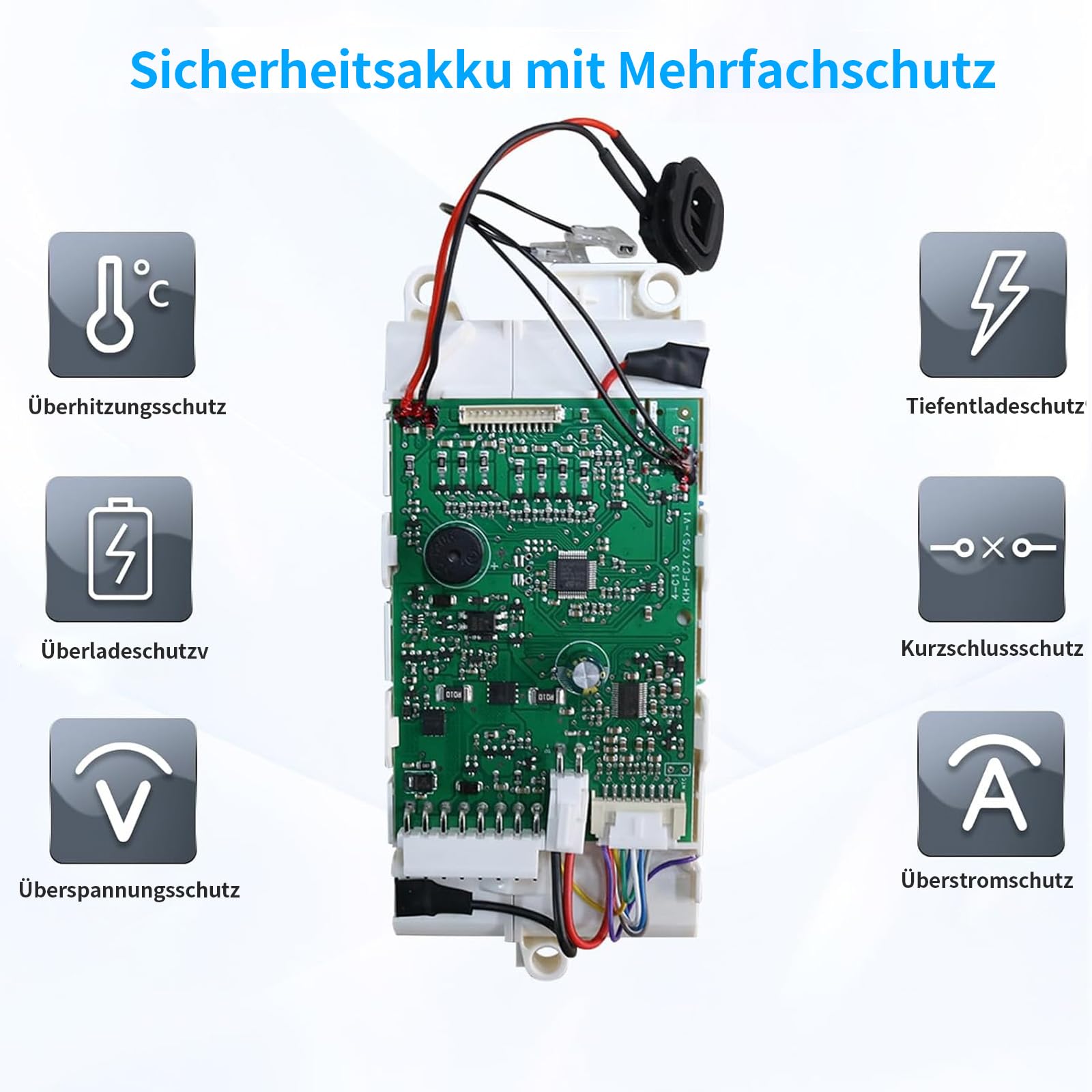 Ersatzakku für Kärcher FC7 Serie – 3000mAh Hochleistung, kompatibel mit 9.013.772.0 / EO2321-00091774, 1:1 passgenau