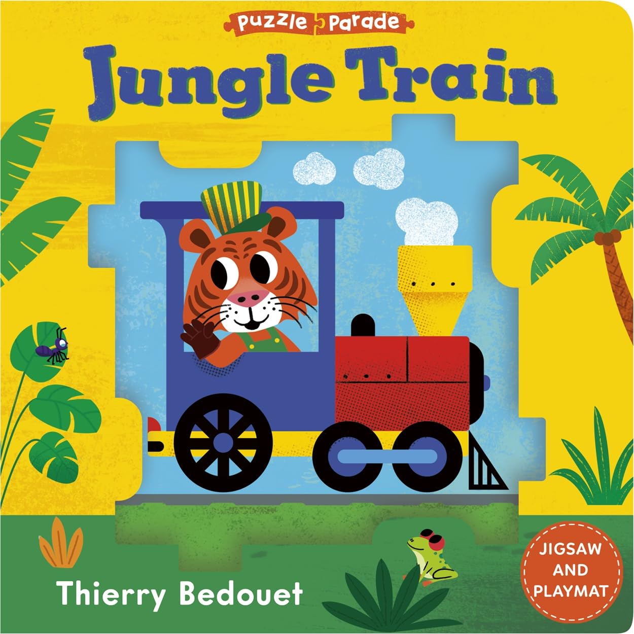 Puzzle Parade: Jungle Train: A reversible jigsaw puzzle and playmat in one!