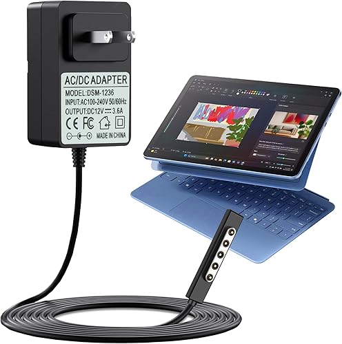 Fuente de alimentación Home Wall AC Cargador Reemplazo para Microsoft Surface 2 RT Pro 1 2 Ventana Tablet
