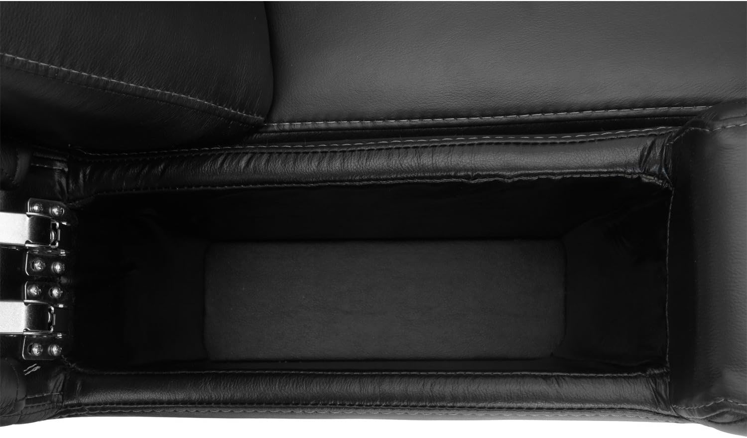 Flex HR Series - Octane Seating - Home Stadium Seating - Black Top Grain Leather - Power Recline - Motorized Headrest - Lighted Cup Holders - Straight Row 2 : Home & Kitchen