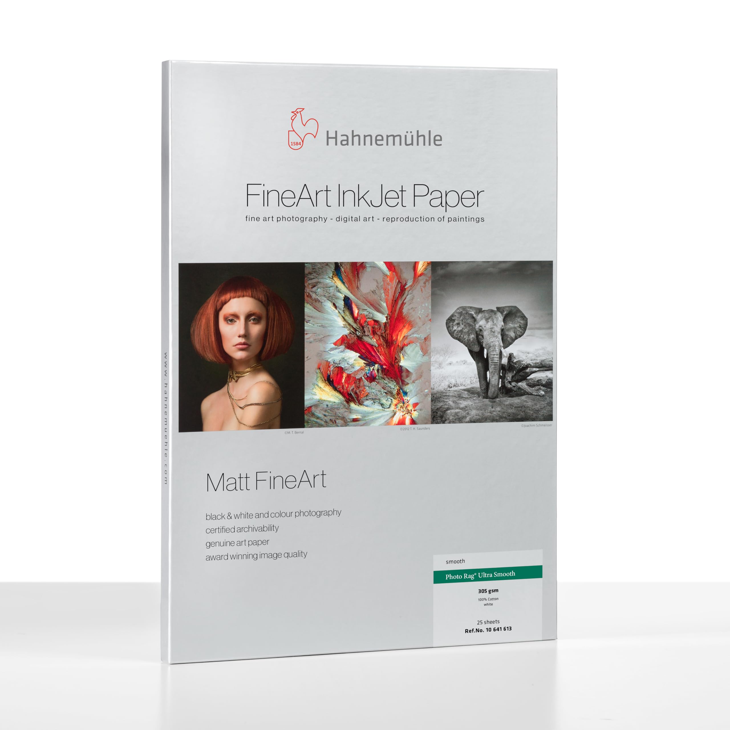 Hahnemühle Photo Rag Ultra Smooth 305gsm A3+ 25 sheets
