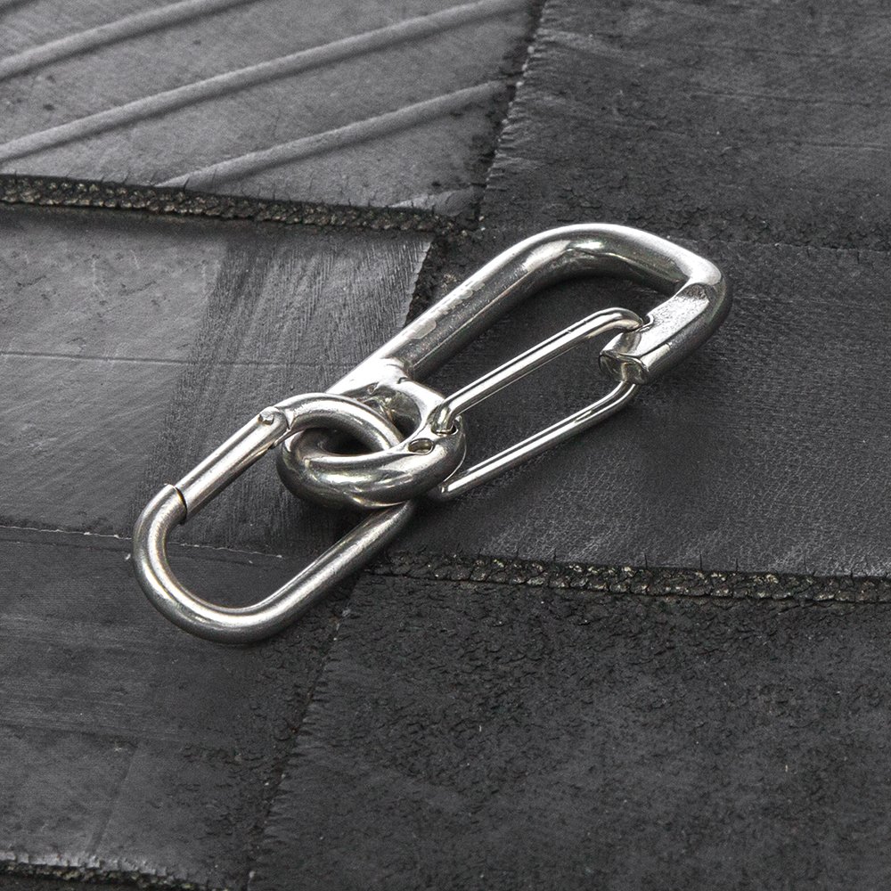 True Utility Shackle Set with Key and Accessory Organizer, Stainless