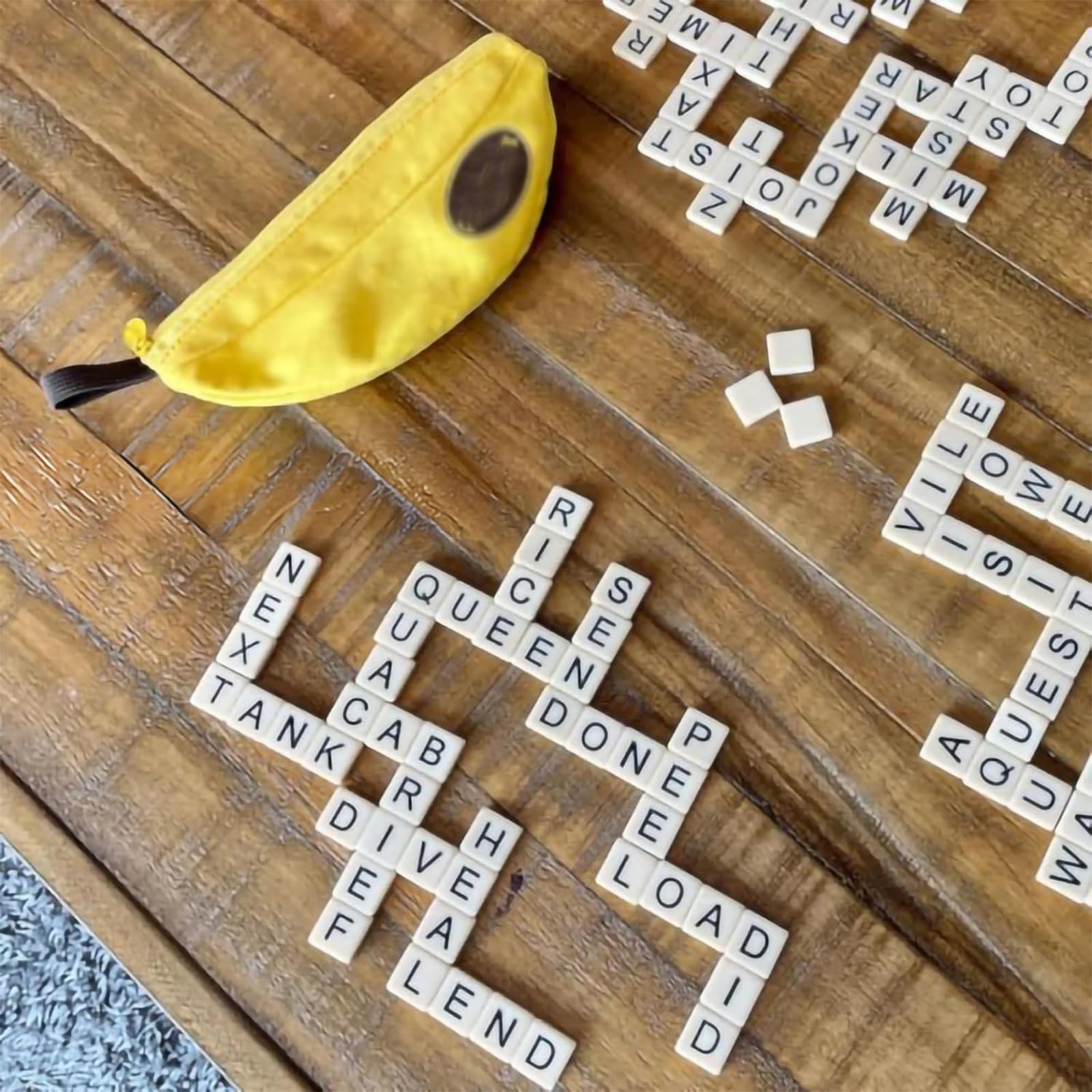 suction Travel Scrabble, Scrabble Board Game Uk, Travel Scrabbles Board Game Uk, Educational Word Games, Family Board Games - Image 3