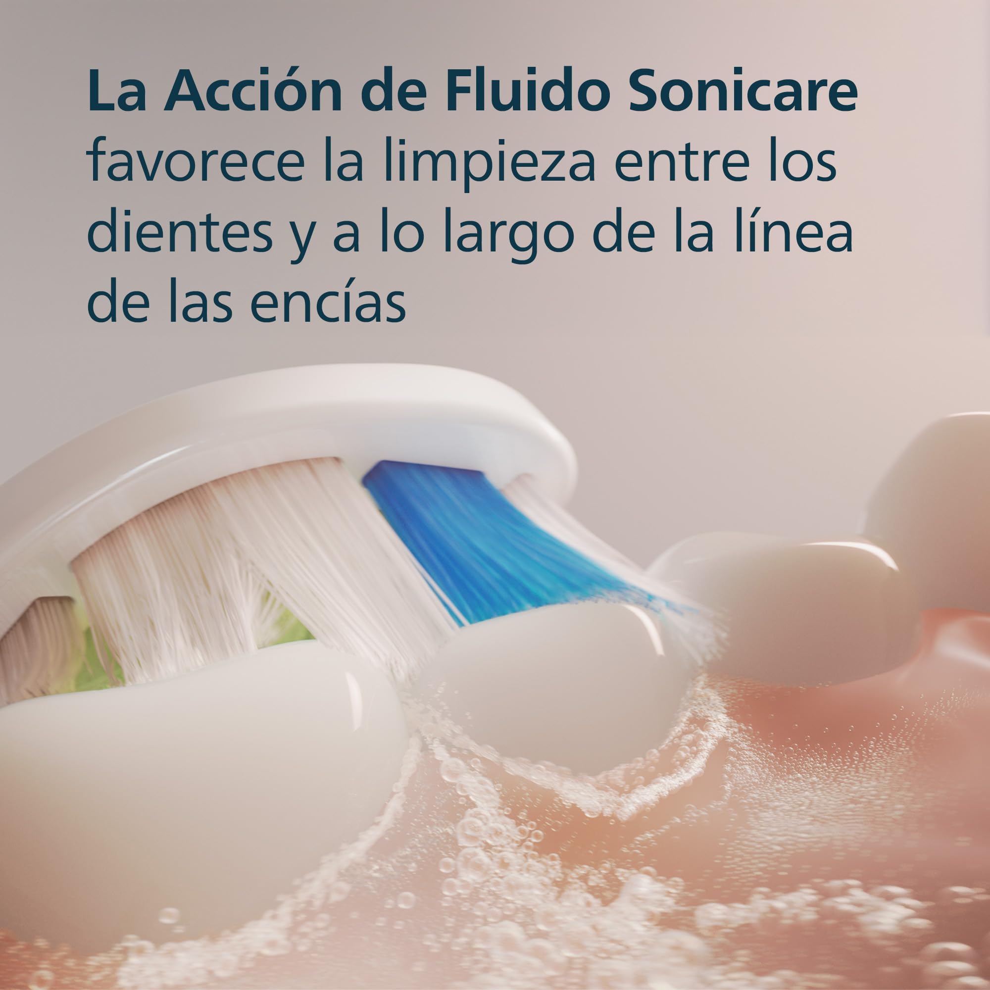 Philips Sonicare W2 Optimal White, cabezales de cepillo dental de repuesto originales, blanco, paquete de 8, HX6068/87