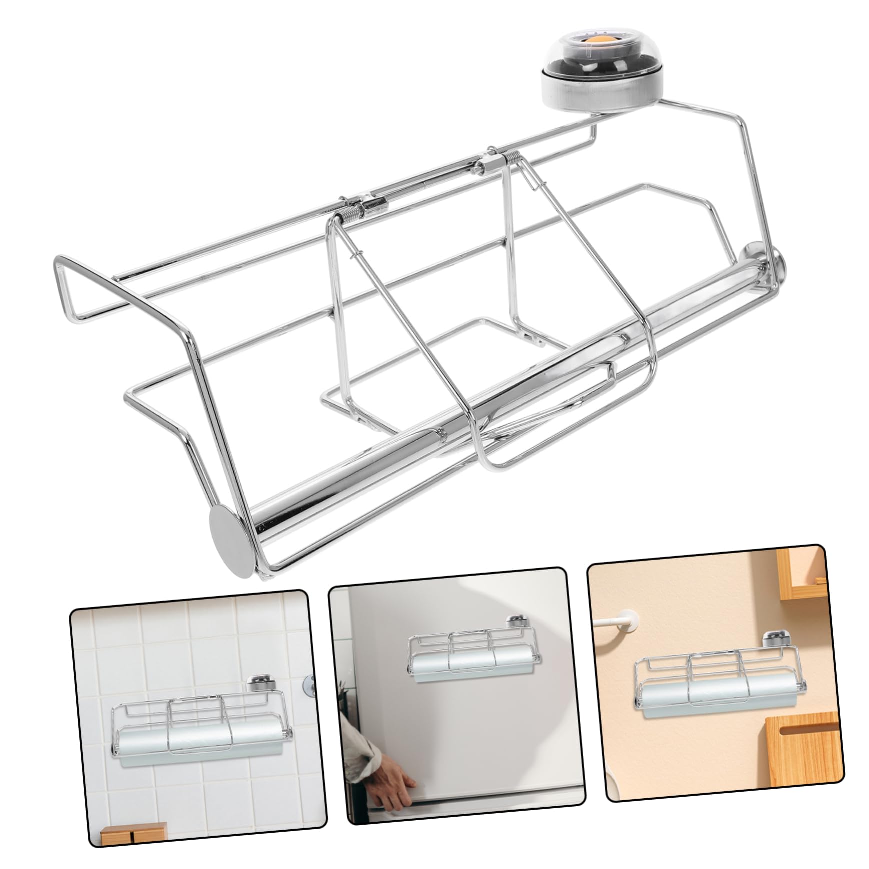 Dispensador De Bolsas Rollo Acero Inoxidable Soporte Para Bolsas Organizador De Compras Dispensador De Húmedas