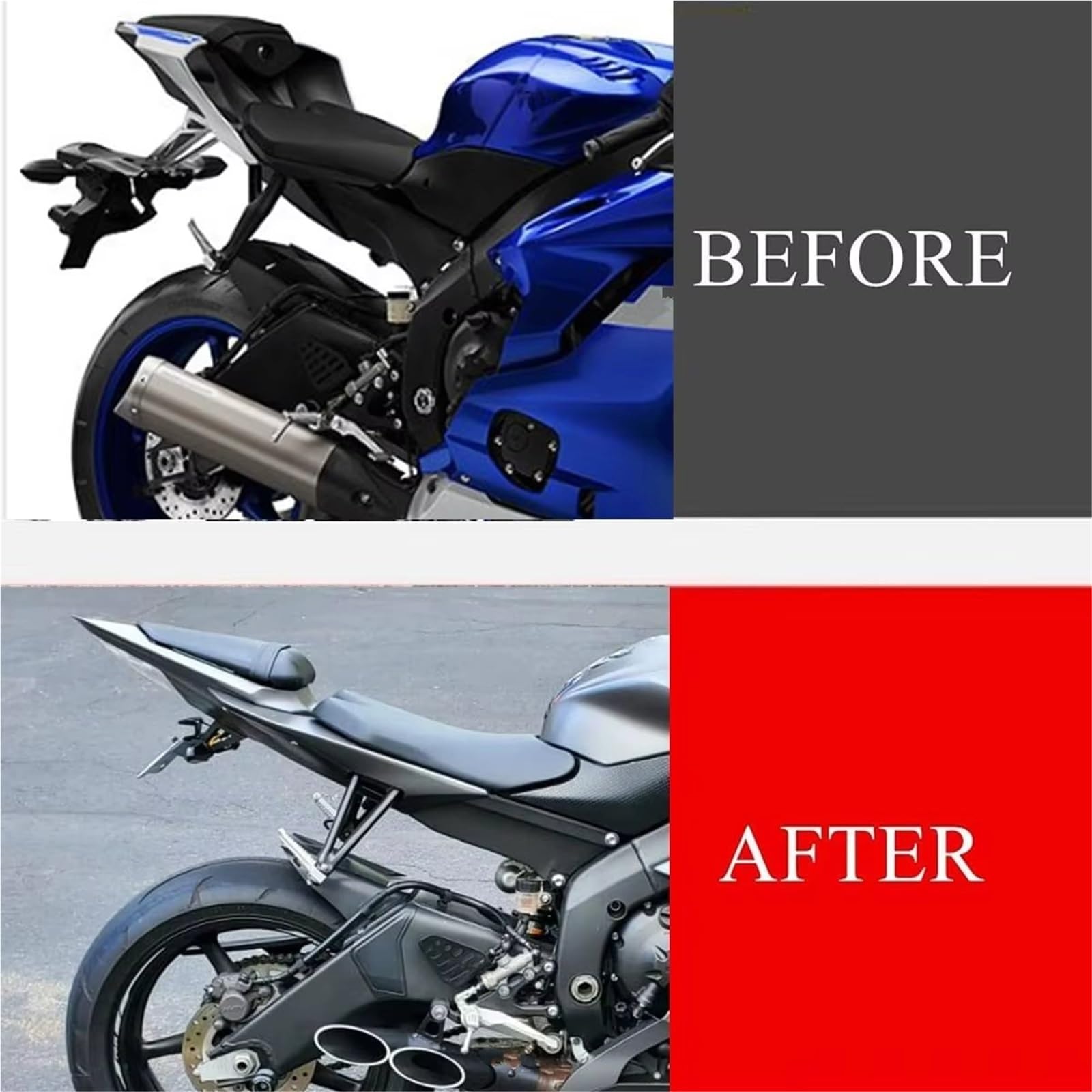 Portatarga Per YZF-R6 2006-2023