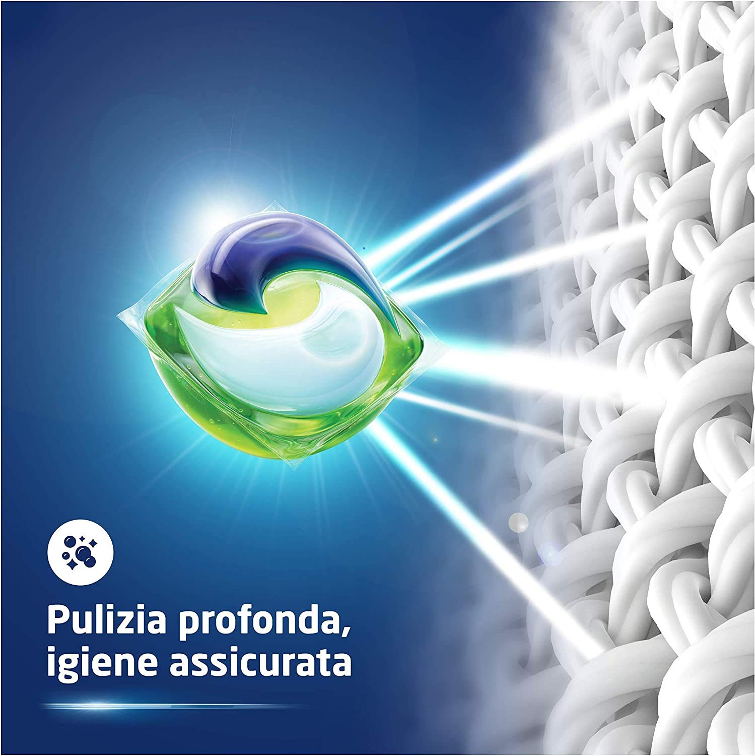 Dash All in 1 Pods Detersivo Lavatrice in Capsule, 62 Lavaggi, Specifico per Capi Colorati, Maxi Formato, Pulizia Profonda, per Tutti I Capi