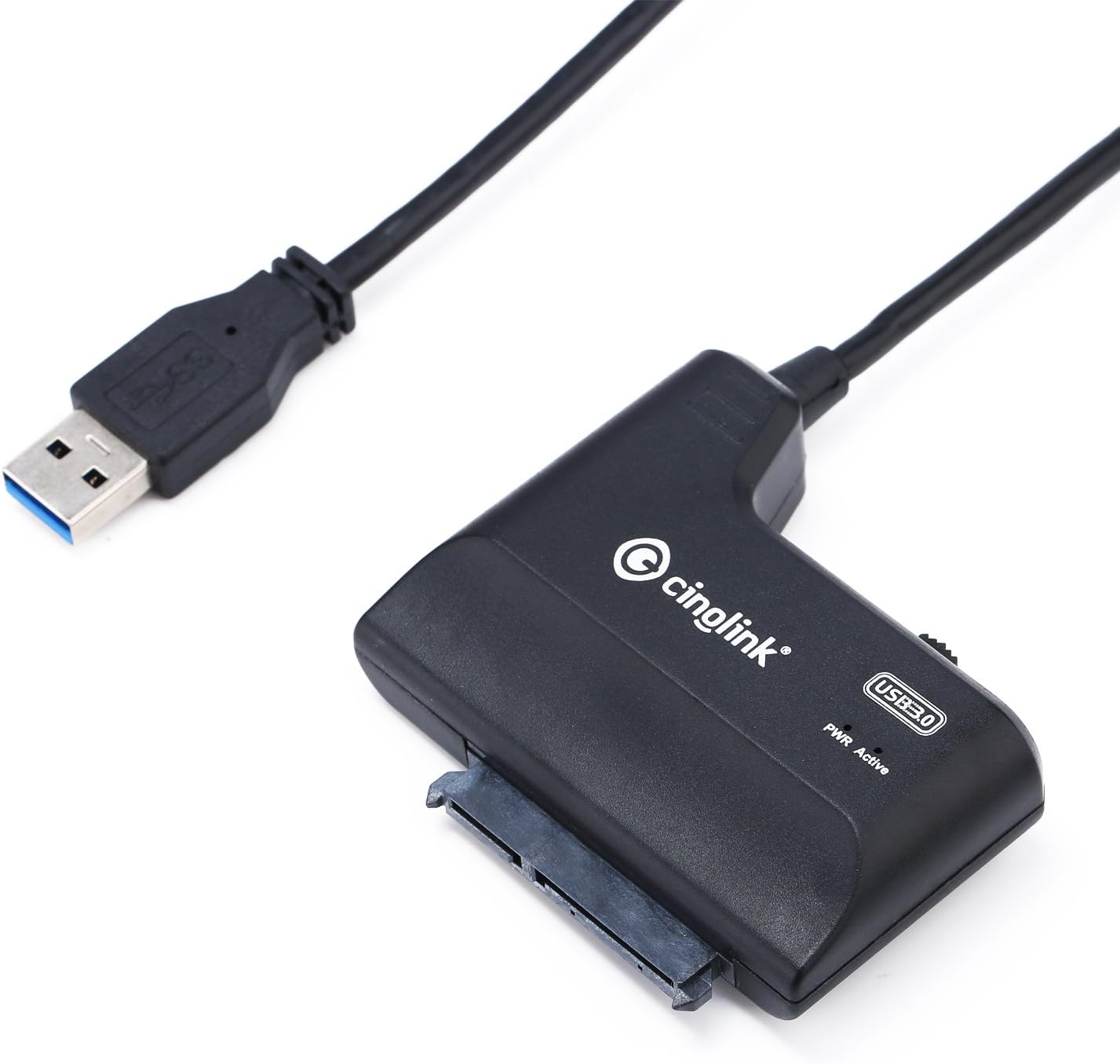 Cinolink®USB 3.0 to 2.5" Sata III Hard Drive Adapter Cable for Ssd/HDD; Sata to USB 3.0 Converter for Ssd/HDD - Hard Drive Adapter Cable