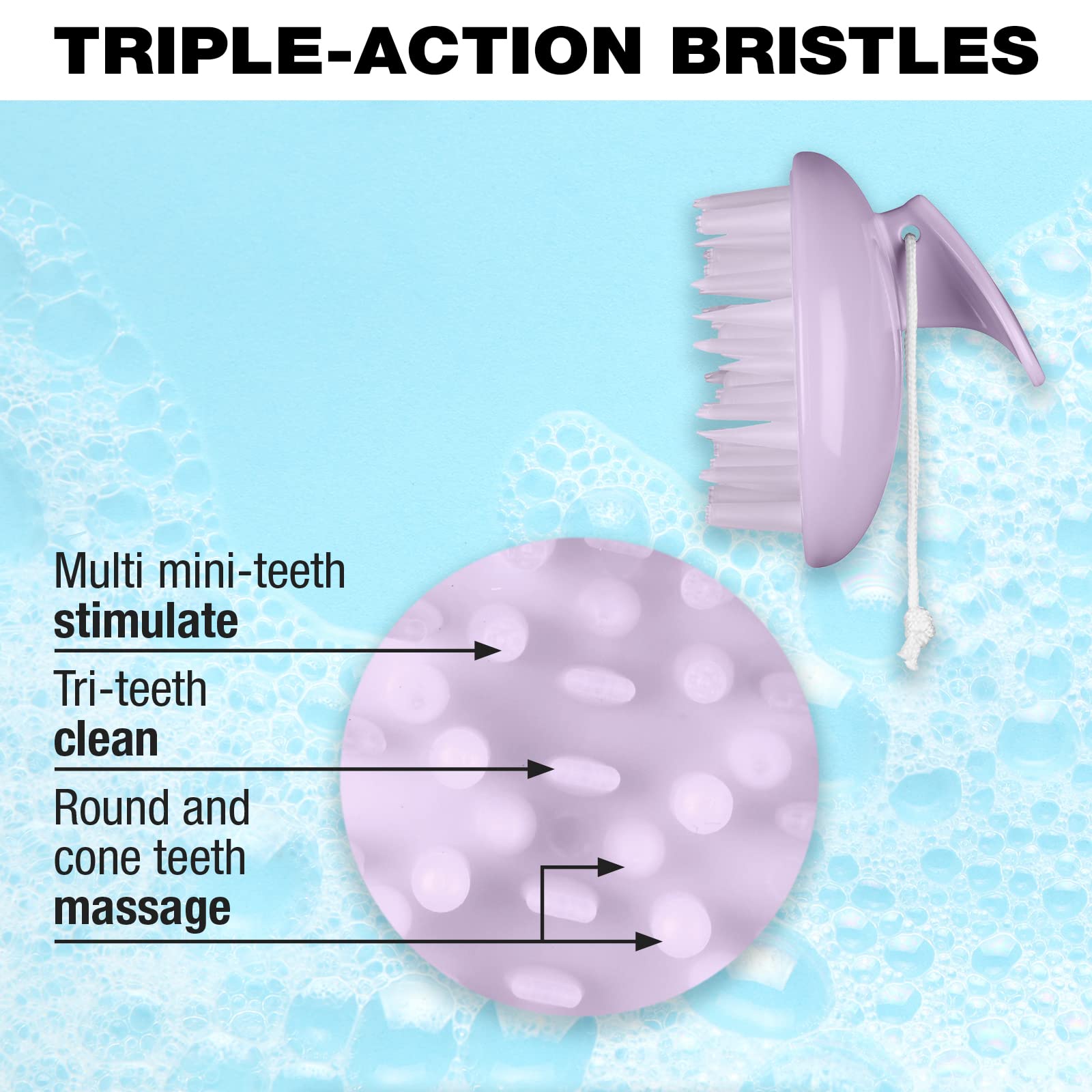 Amazon.com : Conair Scalp Massager - Scalp massager hair growth - Head Massager Scalp - Triple Action Brush : Beauty & Personal Care Amazon.com : Conair Scalp Massager - Scalp massager hair growth - Head Massager Scalp - Triple Action Brush : Beauty & Personal Care