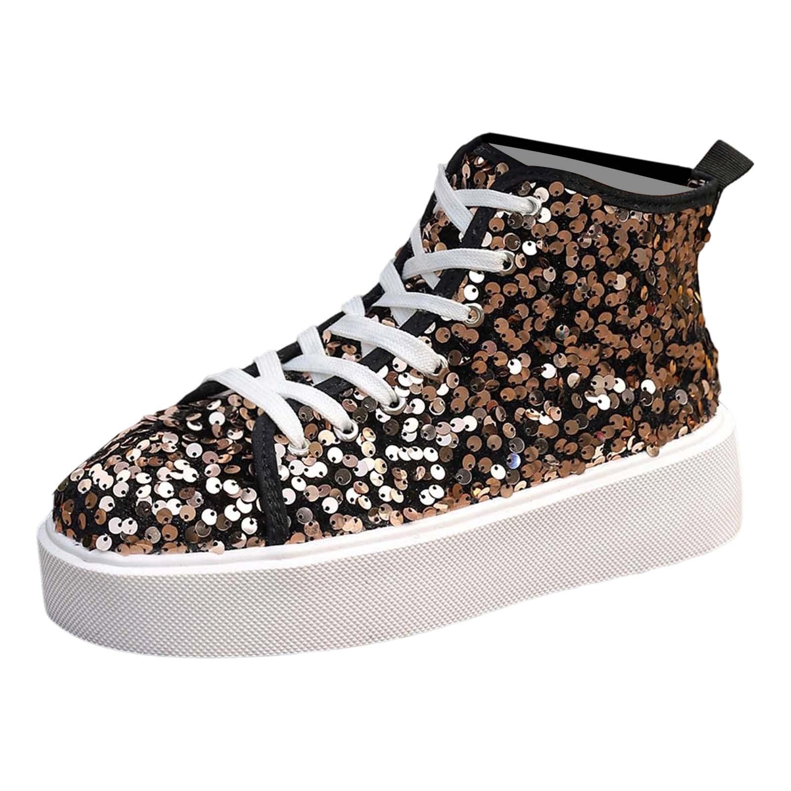 Zapatillas Brillantes Mujer Zapatillas Plateadas Fascitis Plantar Tenis De Zapatos Novia Boda Fiesta para Bodas Negras Vestir Plataforma Elegantes Plateados con Respirable Deportivas 44 Rojos Ancho