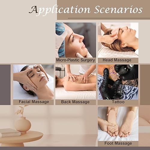 Miniatura 7 de Cama de masaje profesional de 73 pulgadas, mesa de tratamiento de terapia física estacionaria, cama de salón con reposacabezas extraíble, cama