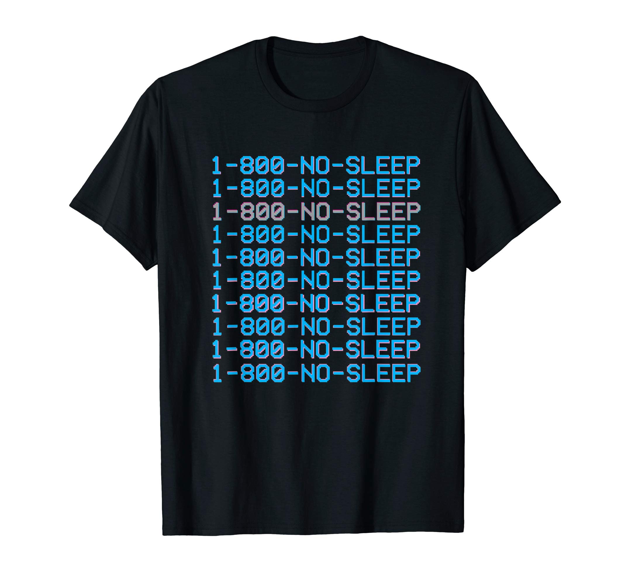 vaporwave aesthetic men women clothing1 800 vaporwave aesthetic no sleep japanese t shirt T-Shirt