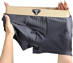 Stylish Men's Boxer Shorts with U Bag, Comfortable and Breathable for Everyday Use (2XL Grey)