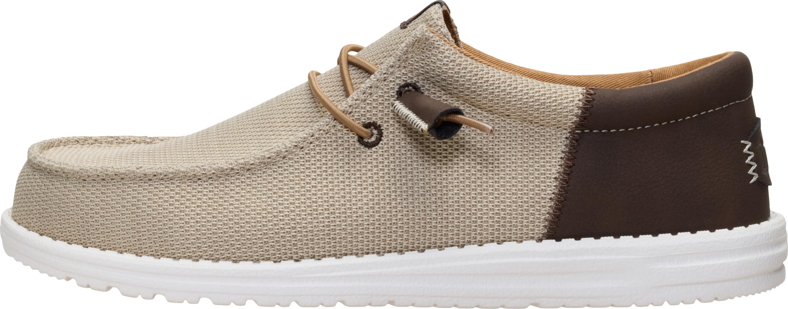 Heydude Men Wally Funk Craft Mesh Tan/Brown Casual Loafers 46 EU
