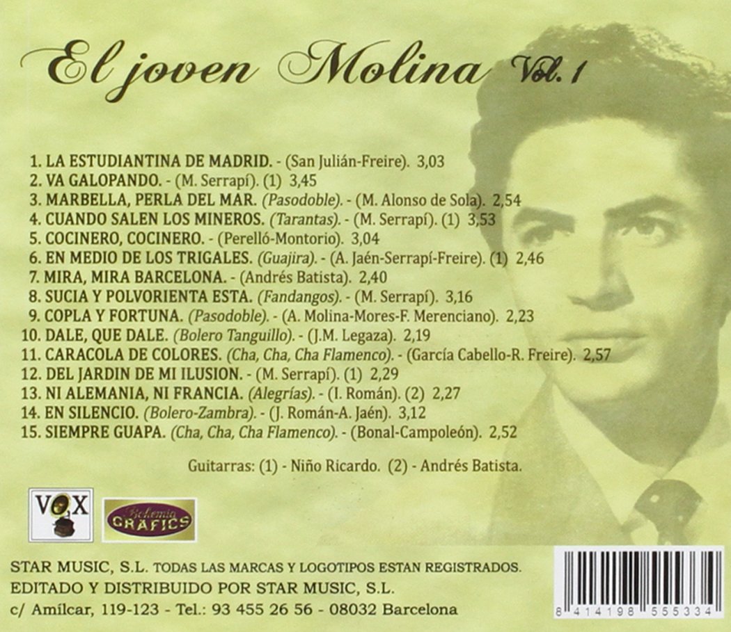 El Joven Molina - Volumen 1