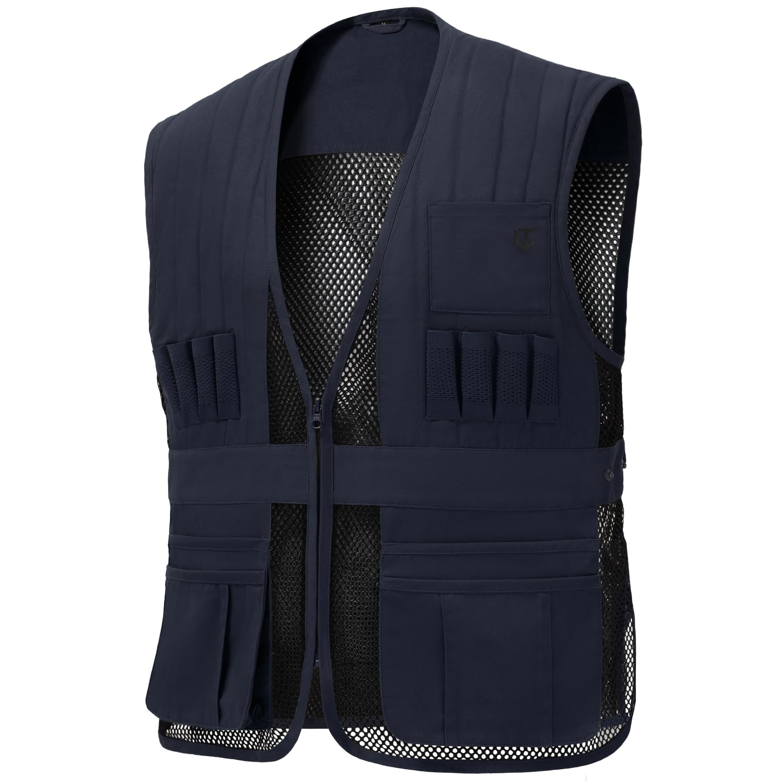 Unisex Tactical Shooting Range Vest Breathable with Movable Shoulder Pad for Skeet Trap Clay Shooting