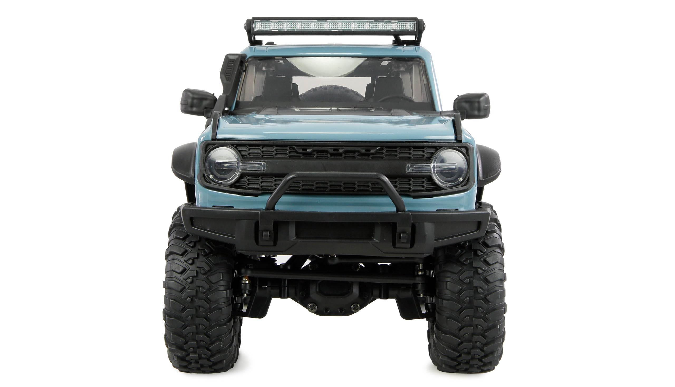 Amewi AMXRock Mini-Caballo Scale Crawler 4WD 1:16 RTR niebieski z pilotem zdalnego sterowania, akumulatorem, kablem do ładowania