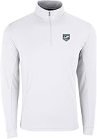 Vista 39 de Vantage Apparel Jersey con cremallera de un cuarto de béisbol de la liga menor