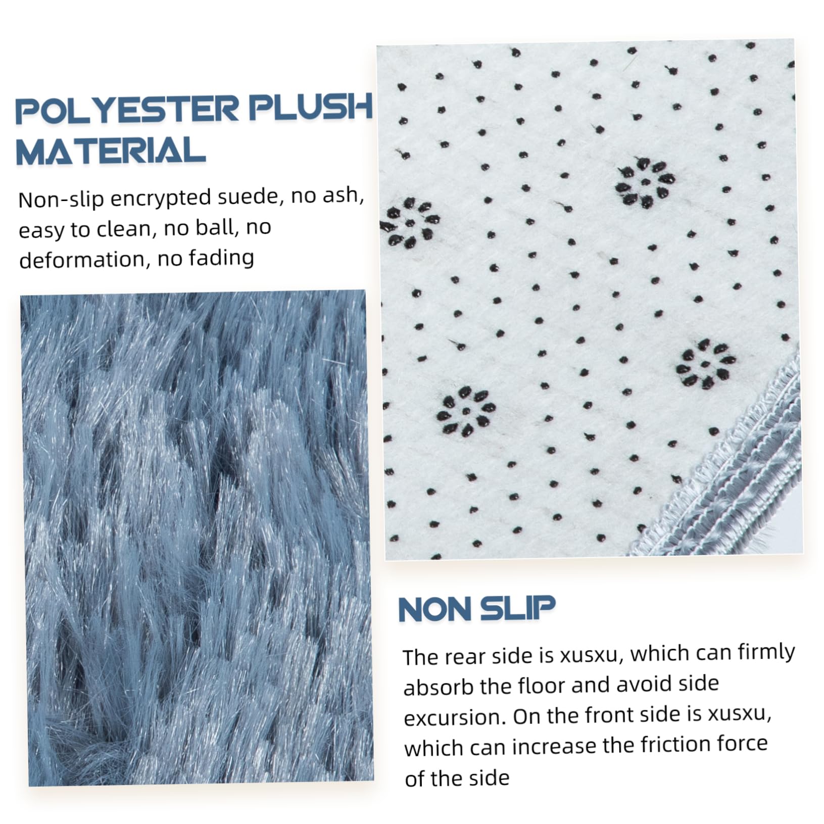 rutschfeste Drum Matte aus Polyester und Plüsch für Schlagzeug mit Schallschutz und Echoverminderung für Kontrollräume und Büros 1,2 Meter Groß