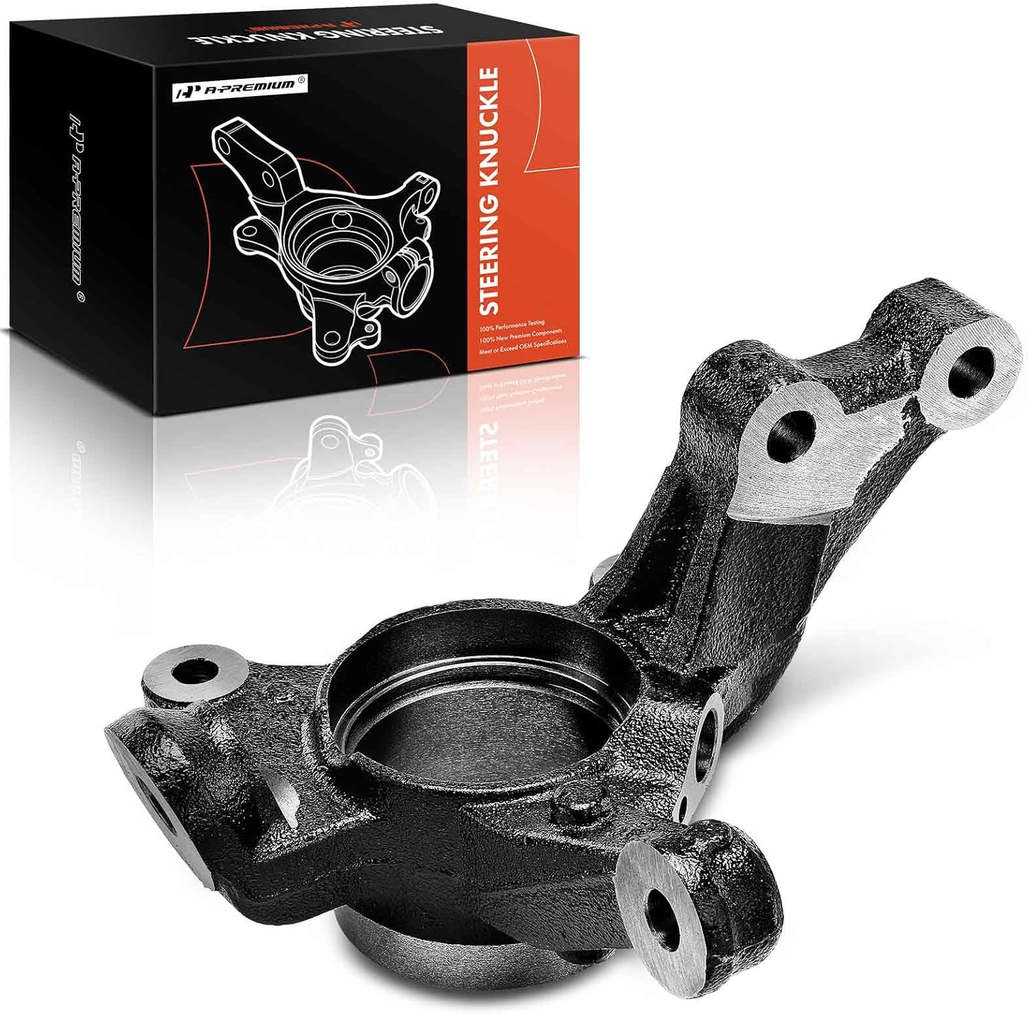 A-Premium Front Right Suspension Steering Knuckle Compatible with Toyota Corolla 2003-2008, Passenger Side