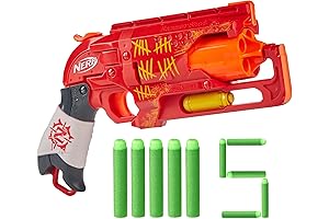 Easy Load Nerf Gun for Young Kids: Zombie Strike Hammershot Blaster