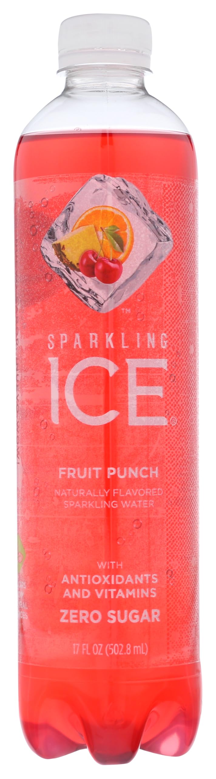 Sparkling Ice, Sparkling Ice Fruit Punch CRV, 17 Ounce