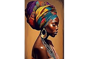 African American Diamond Painting Kit: Captivating Beauty in Every Brushstroke