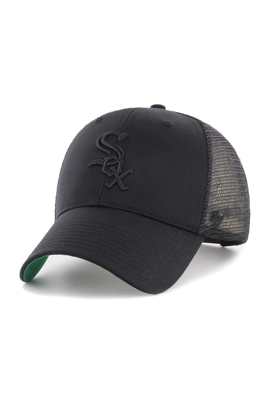 Unisex Black '47 Brand Branson Trucker Cap Chicago White Sox Brans06ctp-Bka One Size