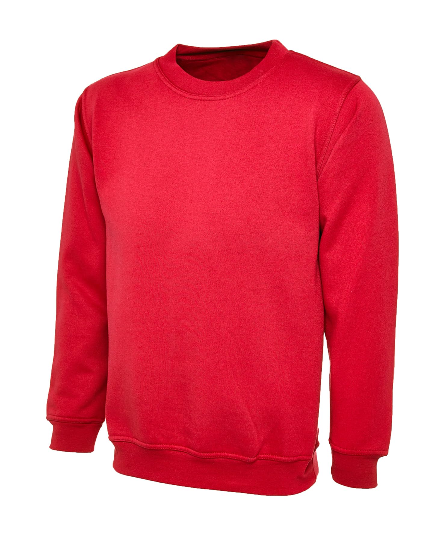 COOZO Unisex Classic Sweatshirt - Red - 6XL