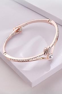 18k Rose Gold Stylish Bracelet for Women and Girls