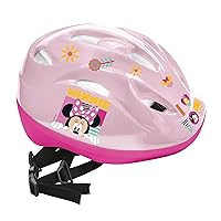 Mondo Toys - MINNIE DISNEY HELMET Caschetto di protezione regolabile da 52 a 56 cm per biciclette