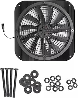 Puupaa 9.8in Ventilation Fan,Potable Exhaust ...,