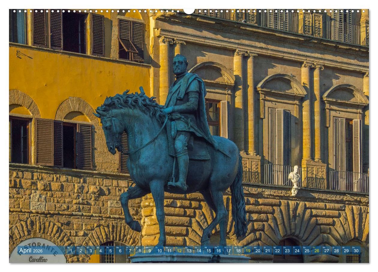 TOSKANA im magischen Licht (hochwertiger Premium Wandkalender 2026 DIN A2 quer), Kunstdruck in Hochglanz: Italiens lichtvolle Region fasziniert! (CALVENDO Orte)