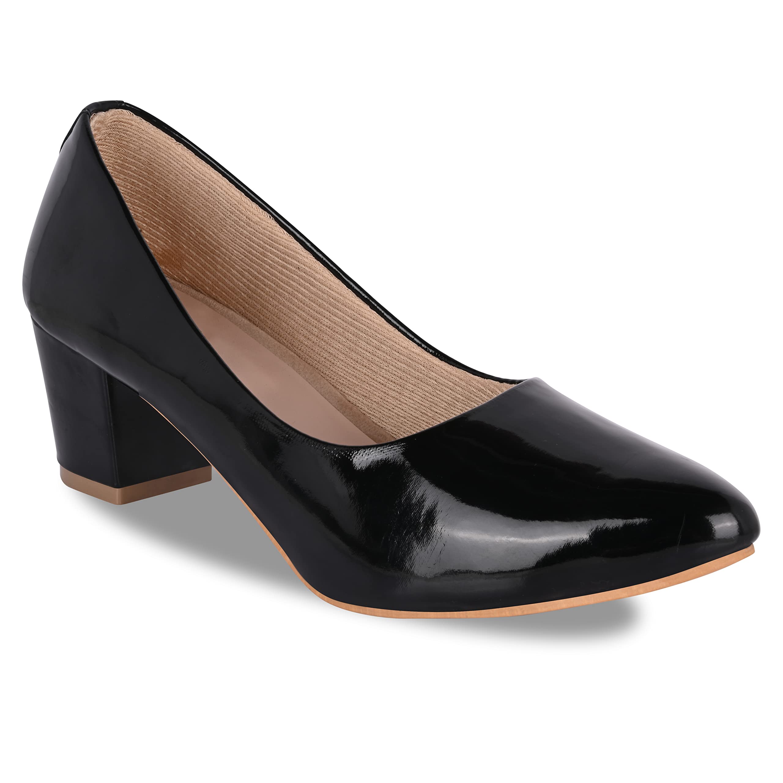 Casual Block Heel Office Wear Bellies for women