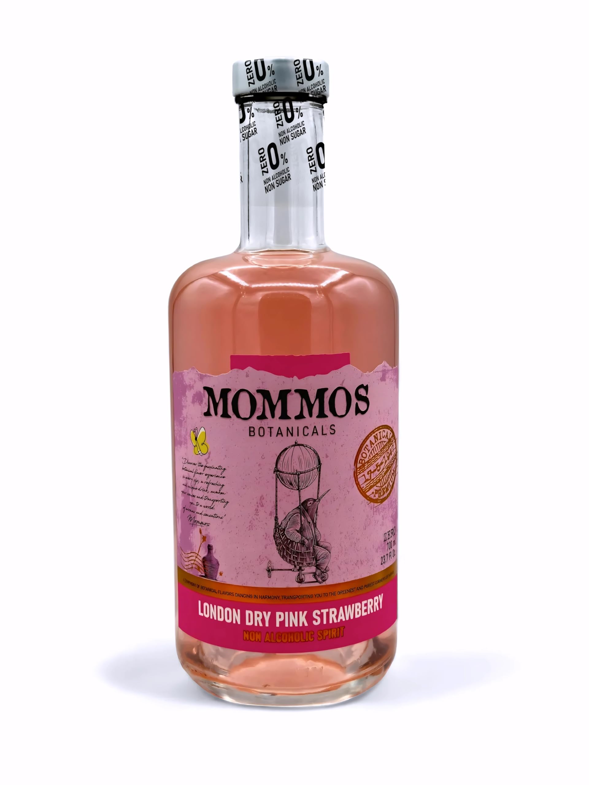 Mommos Orange Spritz 0.0% - Alternativa ORANGE SPRITZ - Sin alcohol - Sin Azúcar - Bajo en Calorías - Premium -700ml | Para los amantes de las espirituosas 0% alcohol — view 8