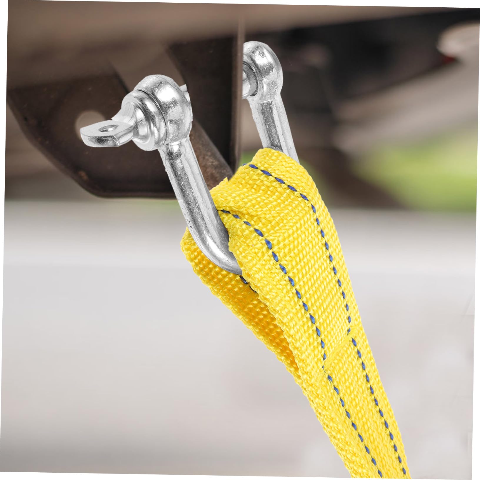 Cuerda de Remolque, Cuerda de Remolque para Automóvil Correa de Tracción para Automóvil Cuerda de Tracción para Remolque Cuerda de Cabrestante para Automóvil Correa de Remolque de Nailon Corr