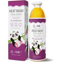 Heat Rash Cream for Babies, Prevents Prickly Heat, Clears Sweat Rashes, Relieves Eczema, Instant Soothing Baby Skin Discomfort, Nourishing Skin Protectant, Promotes Barrier Repair for Kids - 3.38oz