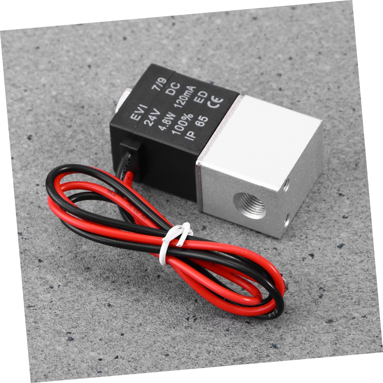 Magnetventil 1/4 Zoll Dc 24v Pneumatisches 2-wege Magnetventil Aluminiumgehäuse Butyl Dichtung Für Luft Gas Wasser