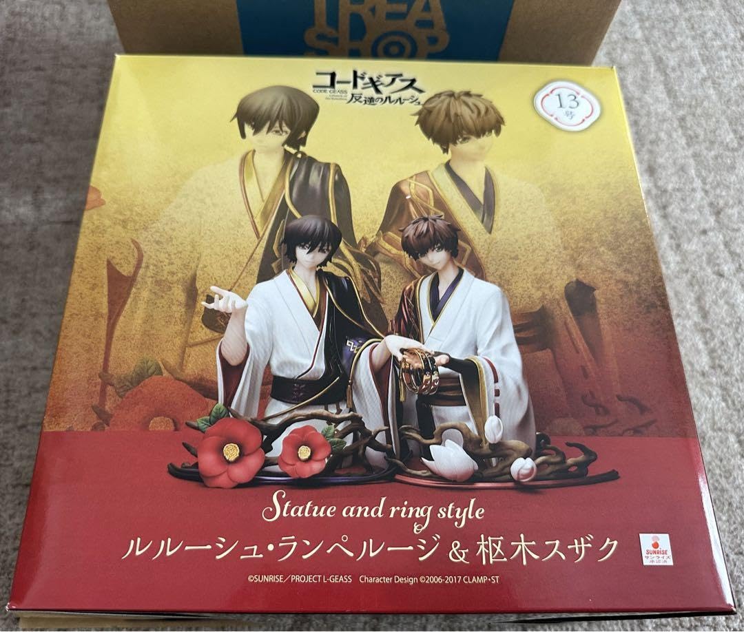 Amazon.co.jp: コードギアス フィギュア リング ルルーシュスザク : ホビー