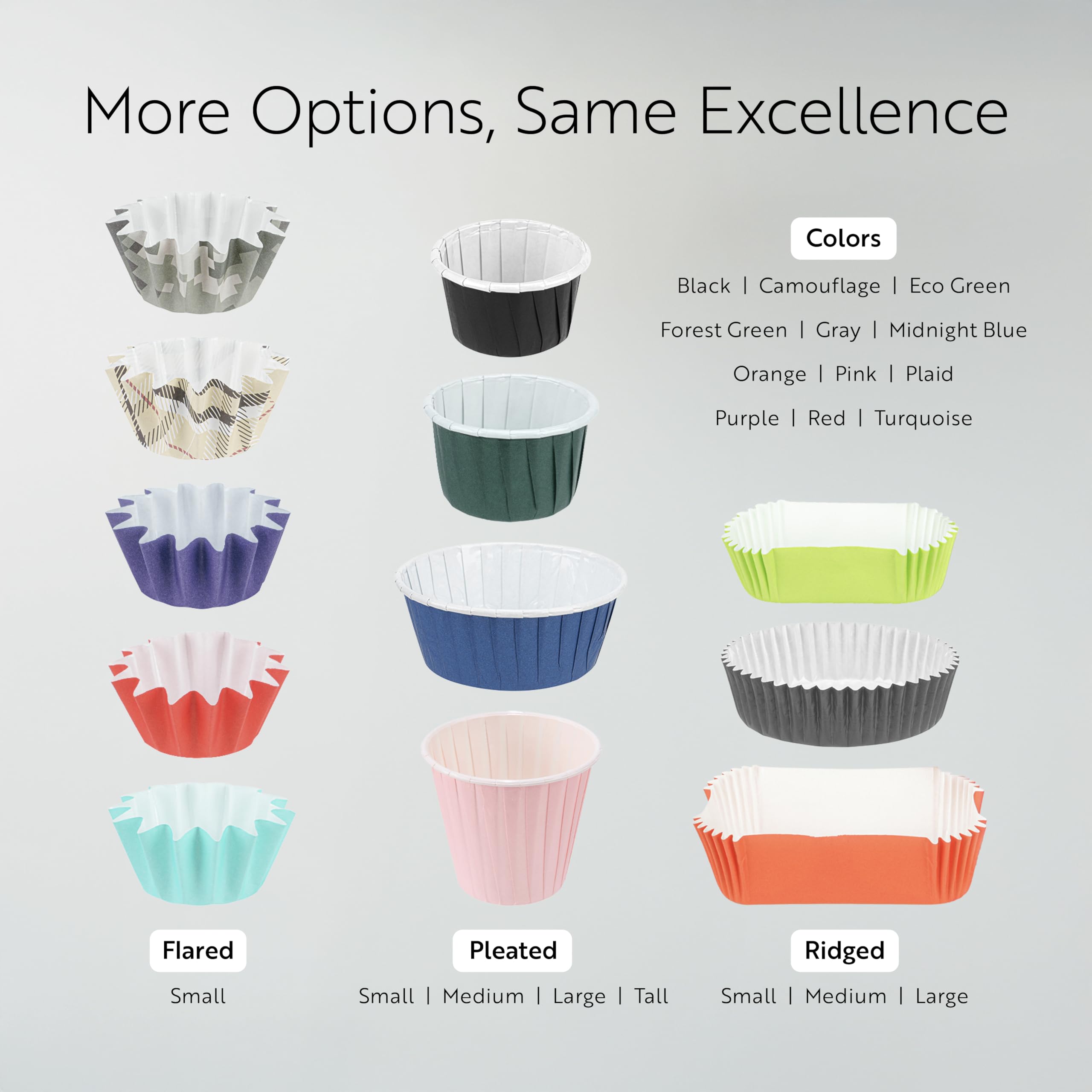 Restaurantware Panificio - Vasos para hornear de 1.6 onzas, 200 envoltorios plisados para cupcakes, listos para horno, desechables, papel naranja, para bodas, cumpleaños y más