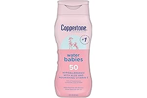Coppertone WaterBabies SPF 50 Baby Sunscreen Lotion