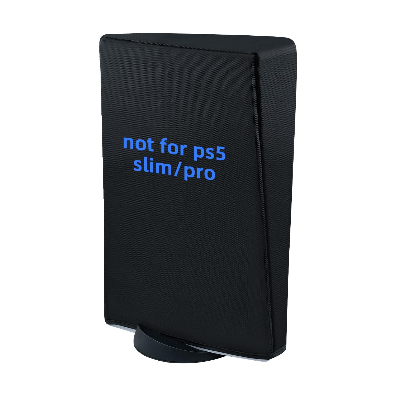 Tolesum Odporny na zarysowania/wodoodporny pokrowiec ochronny do PS5 Digital Edition/Konsole Ultra HD - nie do PS5 Slim/Pro-Black