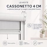 LEIVESTE Moustiquaire enroulable réductible pour fenêtres, montage facile et rapide, filet en fibre de verre, cadre en aluminium, différentes tailles et couleurs, anthracite, 120 x 160 - 6