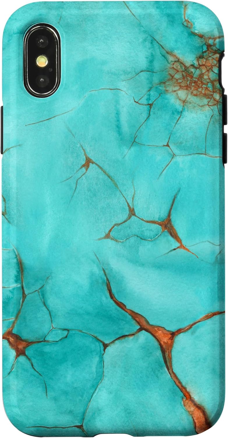 Country Western Boho Rock Chic Turquoise Fun Hippie Fashion Case for iPhone 16