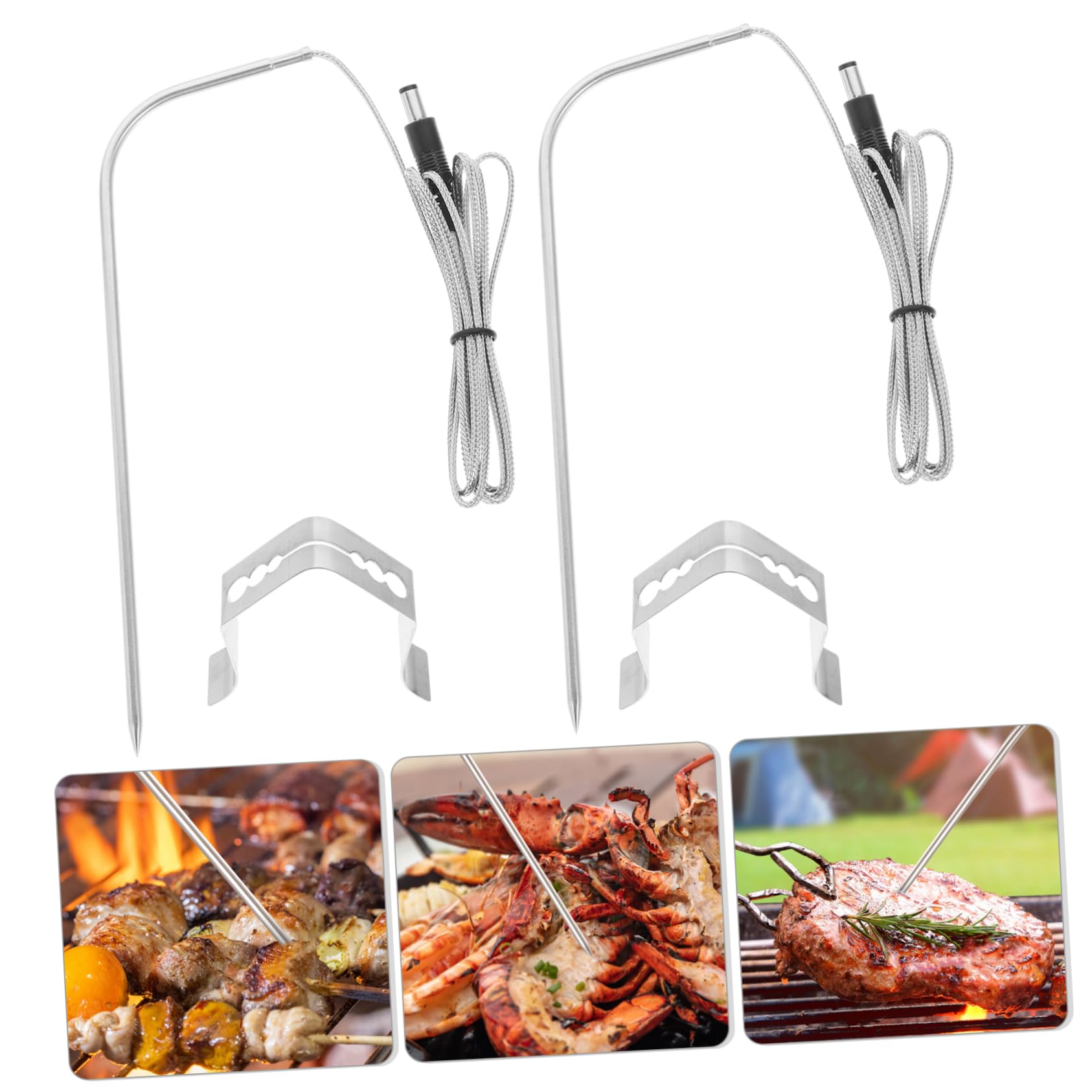 Termómetro Para Alimentos Sonda De Repuesto Para Barbacoa y Hornear Precisión Garantizada