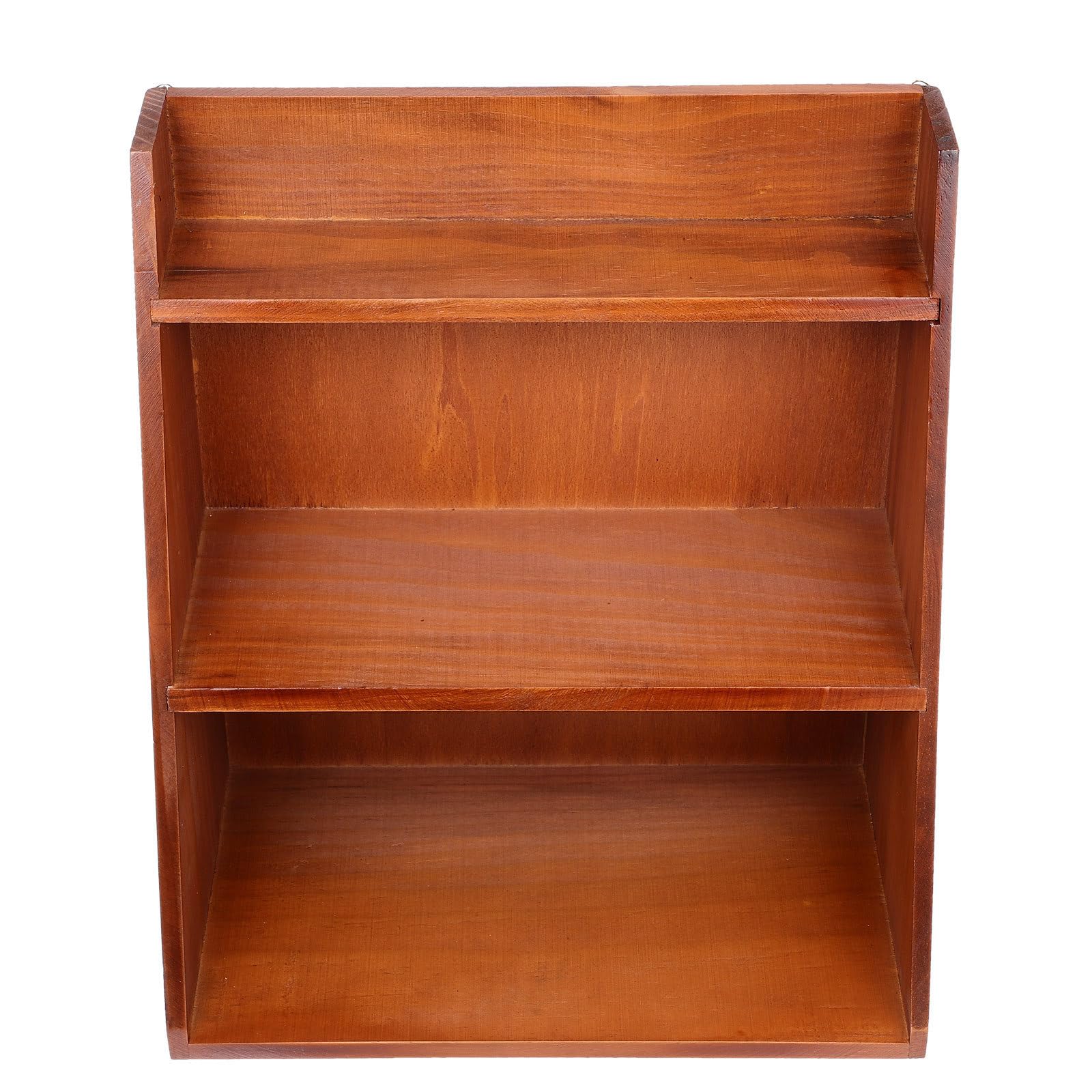 Étagère de rangement bois multi-niveaux pour bureau à domicile FUOYLOO