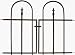 Panacea Products Arched Finial Gate, Brushed Bronze