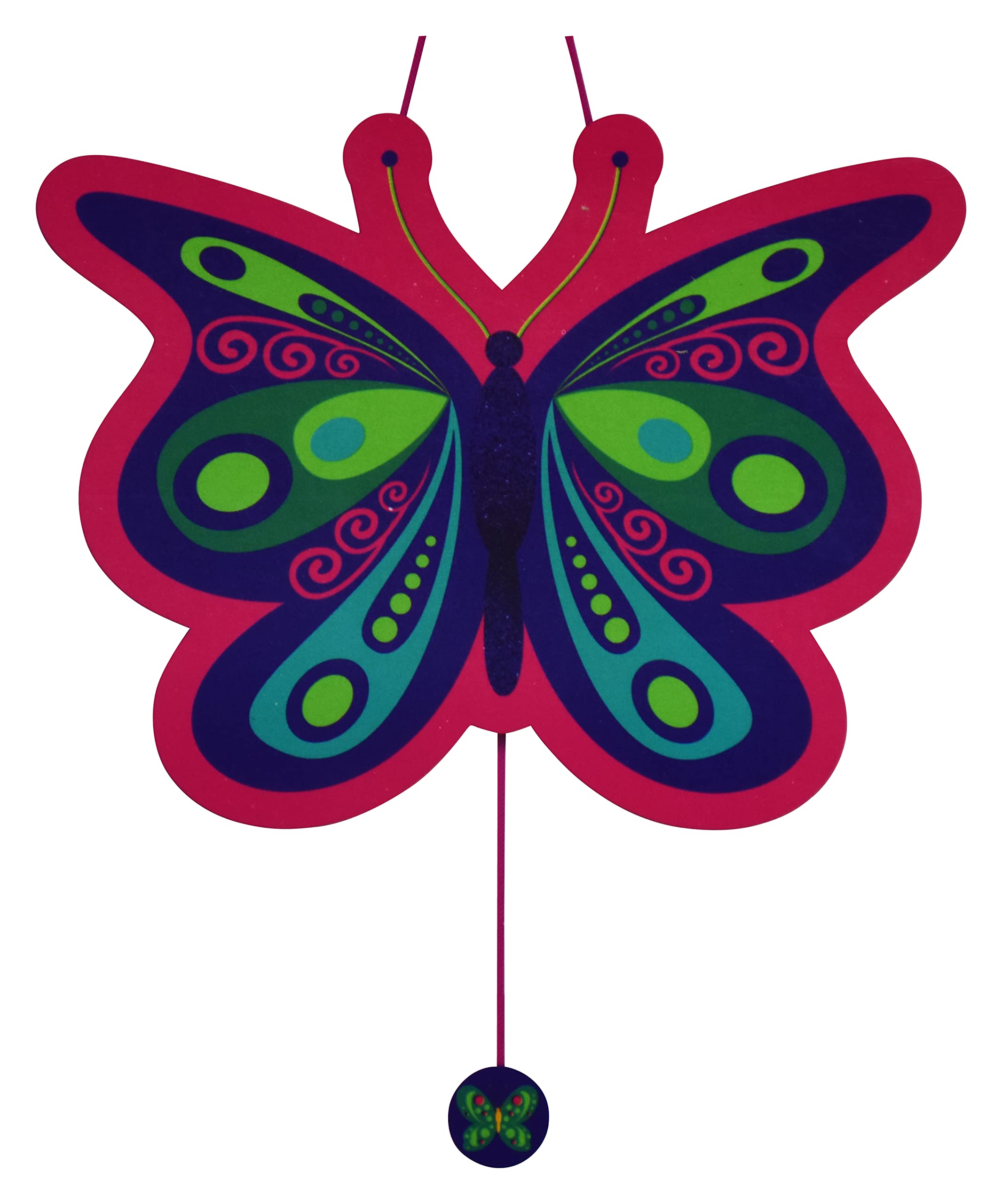 Jagmag® Butterfly Theme Pinata, Pull String Pinata for Birthday/Butterfly Khoi Bag/Butterfly Pinata Theme Decoration - Image 2 thumbnail