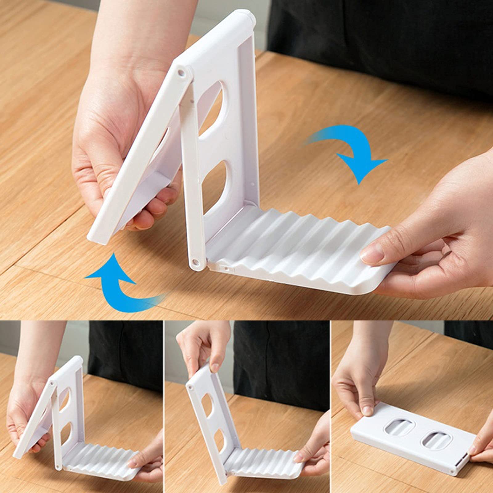 Estante para Tapas de ollas, Organizador de Tapas para cacerolas, Estante Plegable para Tapas de ollas, Cuchara, espátula, Soporte para Almacenamiento de Platos, Estante de Secado,